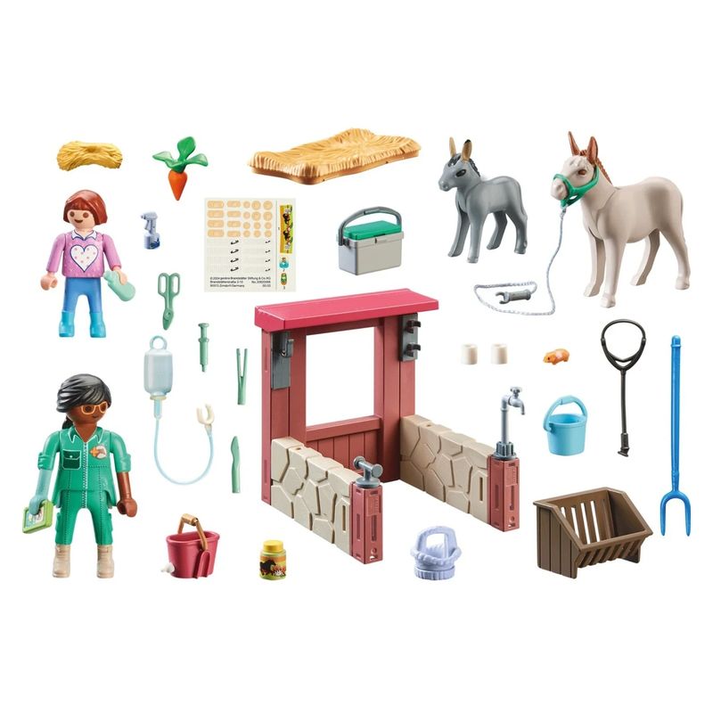 Playmobil 71471 Country Starter Pack playset de veterinaria de granja - Imagen 2