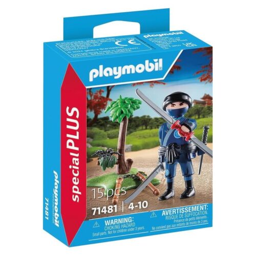 Playmobil 71481 Special Plus Ninja con accesorios set de 15 piezas