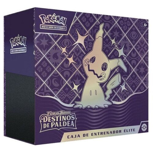 Caja Entrenador de Élite Destinos de Paldea de Pokémon para coleccionar