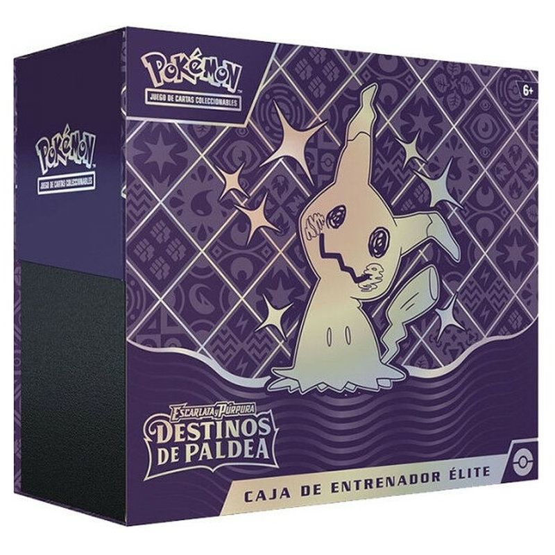 Caja Entrenador de Élite Destinos de Paldea de Pokémon para coleccionar