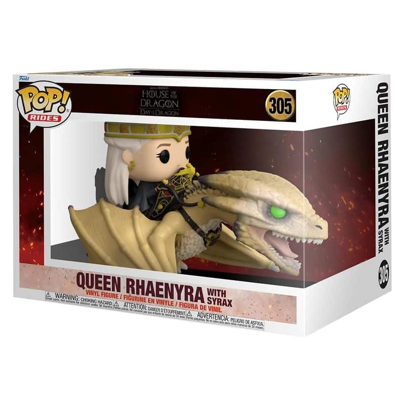 Funko Pop! Princesa Rhaenyra con Syrax La casa del dragón 305 FFK76490 - Imagen 2