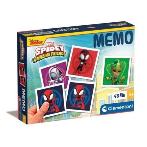 Memo Pocket Spidey Amazing Friends con 48 tarjetas de Clementoni 18313