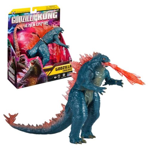 Figura articulada Godzilla Evolved de Godzilla y Kong 15cm MN303000-GOD