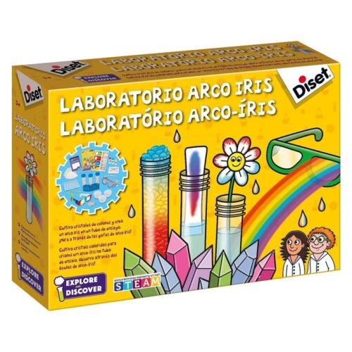 Laboratorio Arco Iris de Diset juego educativo para aprender con colores 37832