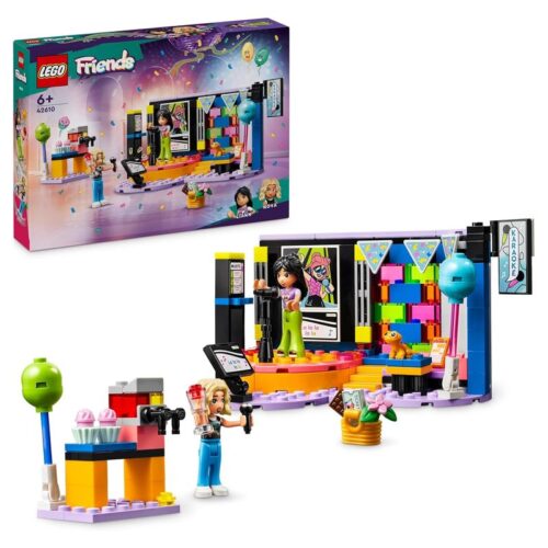 LEGO 42610 Friends fiesta musical de karaoke con escenario y personajes