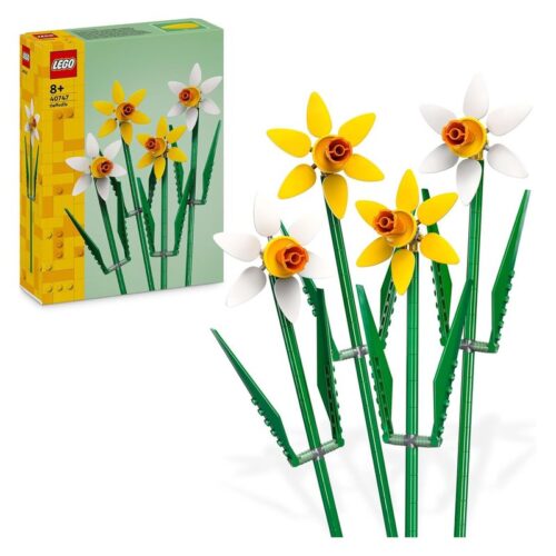 LEGO 40747 Creator set de maquetas construcción de flores de Narcisos