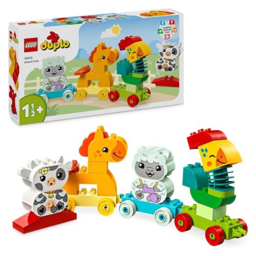 LEGO 10412 Duplo mi primer tren de animales bloques de construcción