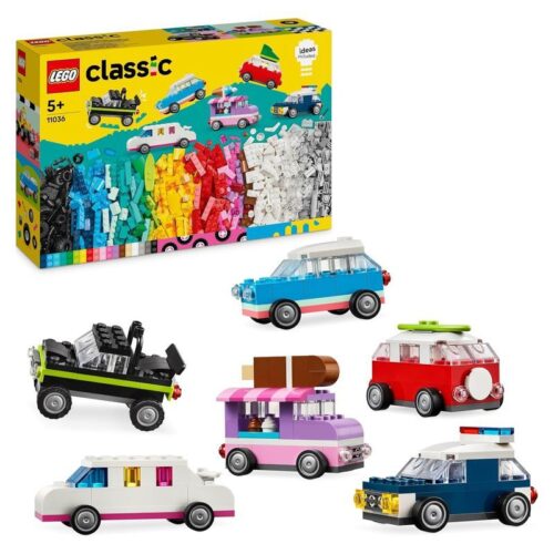 LEGO 11036 Classic vehículos creativos urbanos con coche policía y camión