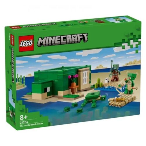 LEGO 21254 La casa de playa de las tortugas con figuras y accesorios