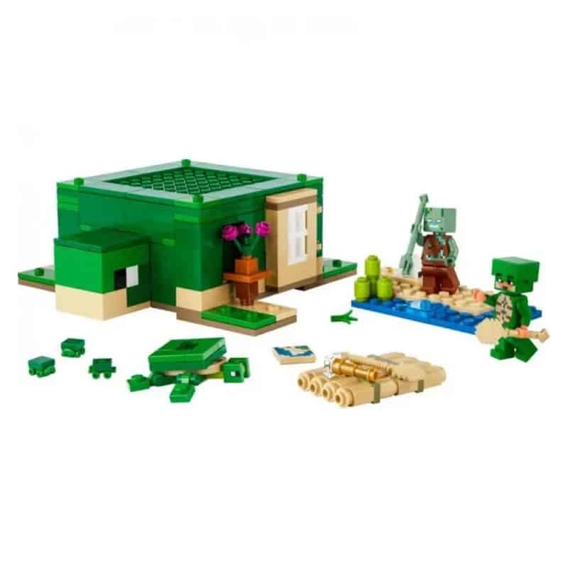 LEGO 21254 La casa de playa de las tortugas con figuras y accesorios - Imagen 2