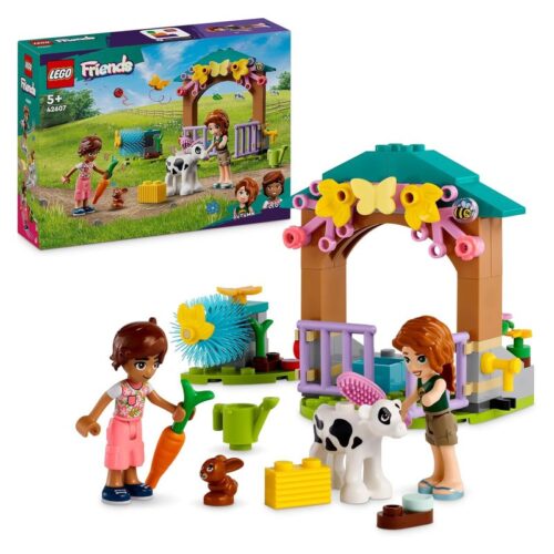 LEGO 42607 Friends cobertizo del ternero de autumn juego de construcción