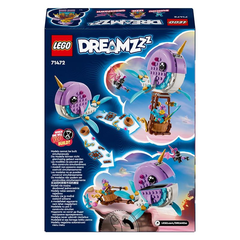 LEGO 71472 DREAMZzz Globo-Narval de Izzie con figuras y accesorios - Imagen 2