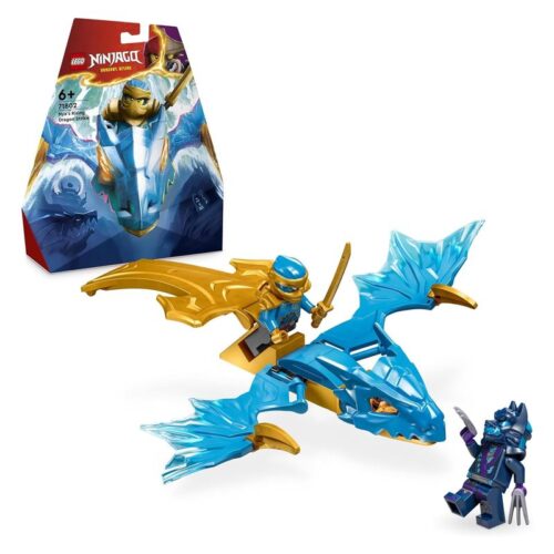 LEGO 71802 Ninjago ataque rising Dragon de NYA articulado con figuras