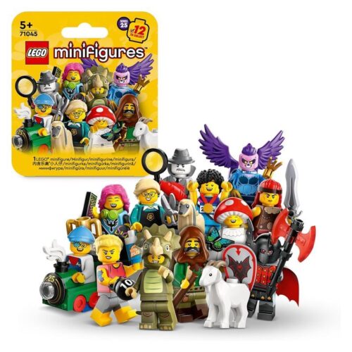 Cajita LEGO 71045 minifiguras de acción 25a edición coleccionable