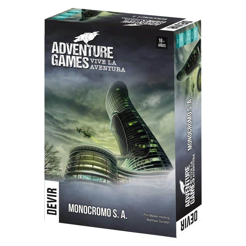 Adventure Games edición Monocromo ¡Una Aventura Gráfica en tu mesa!