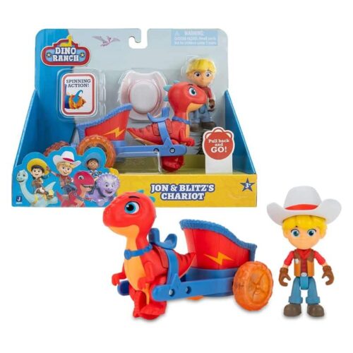 DINO RANCH VEH. JON & BLITZ carro <