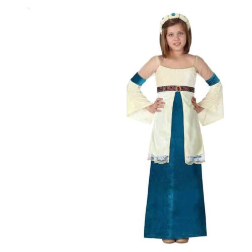 DISFRAZ DAMA MEDIEVAL 5-6 AÑOS 15873 ´´R