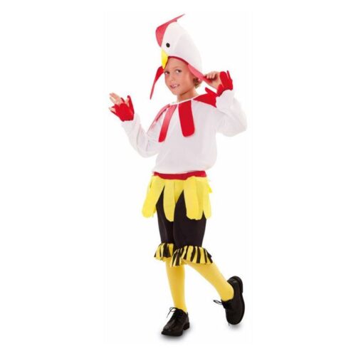 Disfraz gallo blanco infantil talla 10 a 12 años 705974-T3