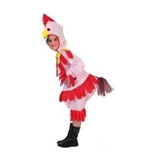 Disfraz gallina rosa infantil talla 7 a 9 años 705975-T2