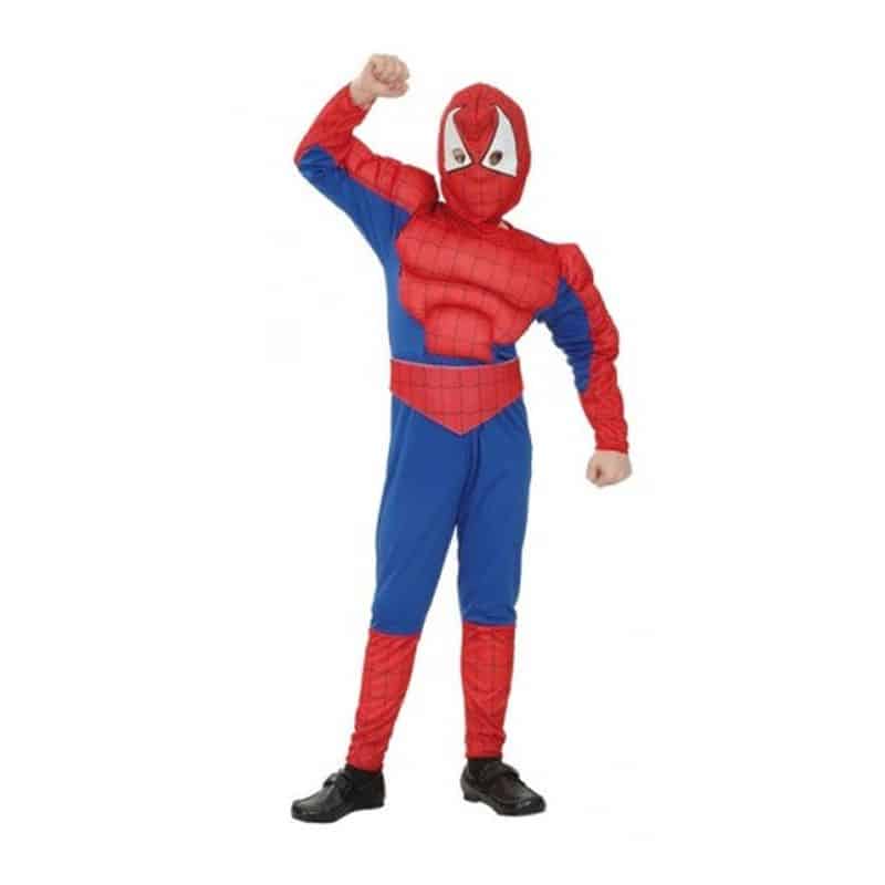 Disfraz araña musculoso superhéroe 10-12 AÑOS 706079-T03 @