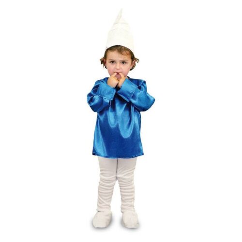 Disfraz duende azul infantil Talla 1 a 2 años YY00768