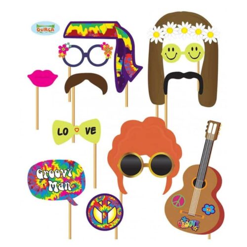 PHOTOCALL HIPPIE 12PC 7204 —