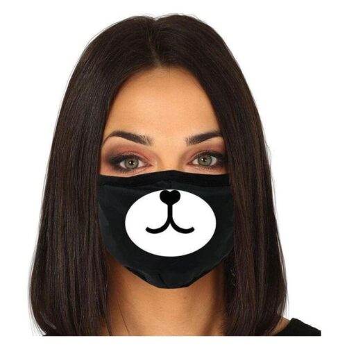 Mascarilla Oso Reutilizable 3 Capas PQ 12501