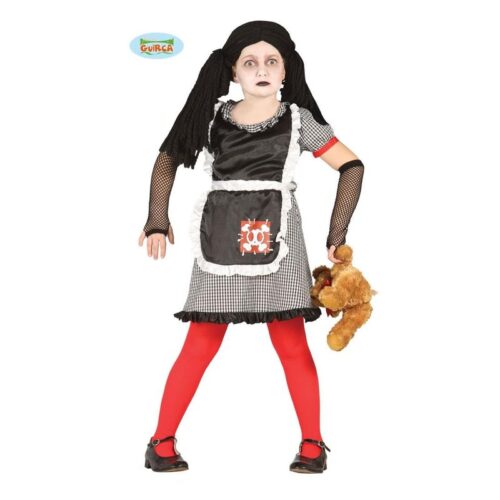 Disfraz muñeca gótica infantil talla 3 a 4 años 85487