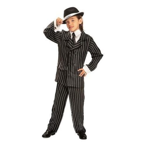 Disfraz Ganster infantil talla 3 a 4 años MOM00497