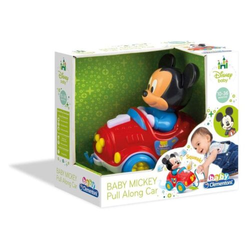 Mickey Mouse bebé de arrastre con cuerda de Baby Clementoni 17208