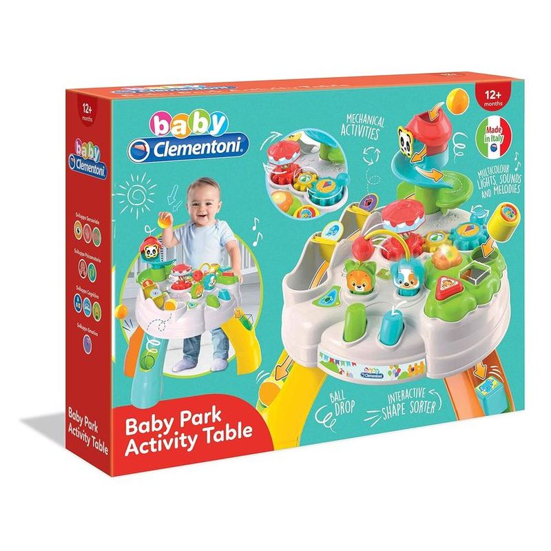 Baby Happy Park mesa de actividades para bebés de Clementoni 17300