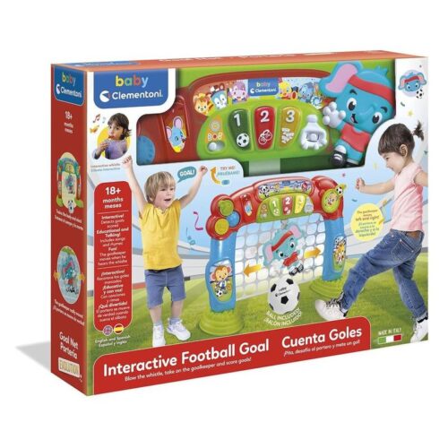 Portería cuenta goles para bebés de Clementoni infantil 61340