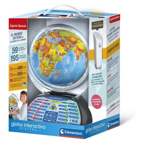 Globo terrestre interactivo con lápiz óptico con 28 actividades 55387