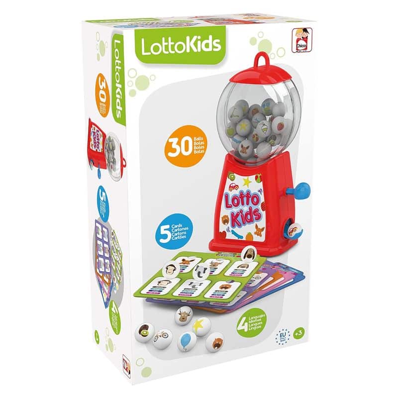 Juego Lotto Kids bingo infantil educativo en 4 idiomas 20701 FDJ-NINCO - Imagen 2