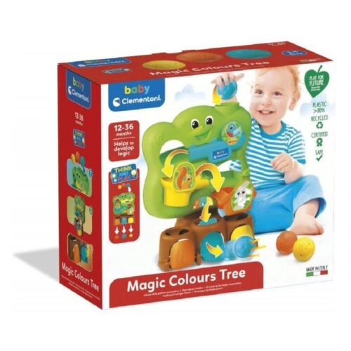 Árbol bolas ocultas educativo de Clementoni de 12 a 36 meses 17687