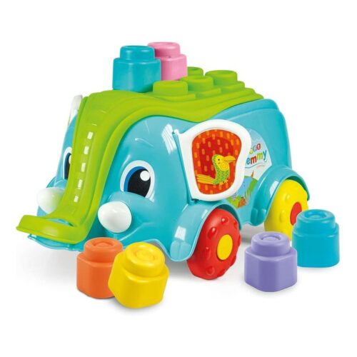 Soft Clemmy carrito elefante bebé bloques blandos para niños 17697