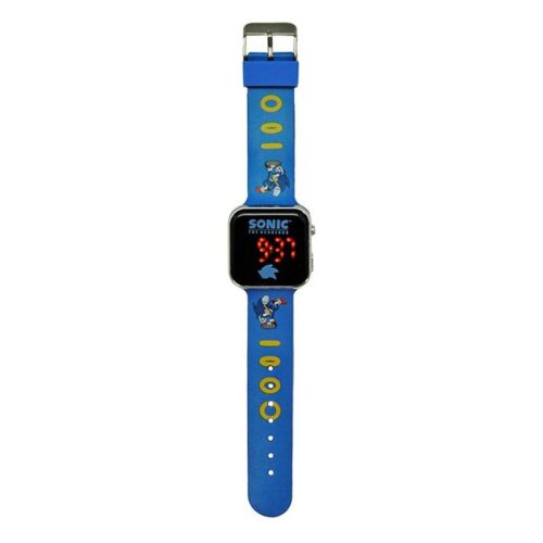 Reloj Led digital Sonic the Hedgehog ajustable azul SNC4137
