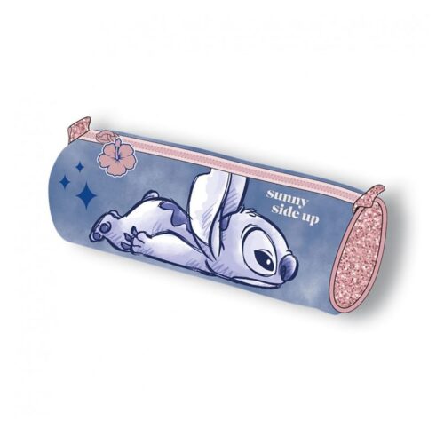 Estuche portatodo Stitch de 22 cm con cremallera ST00025