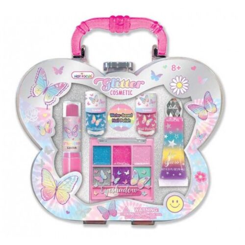 Estuche brillos cosméticos con accesorios incorporados 23-226 JUGUETOON