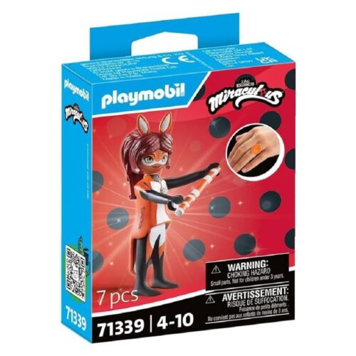 Playmobil 71339 Miraculous figura de la Rena Roja playset con siete piezas