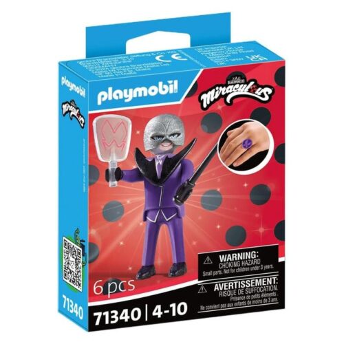 Playmobil 71340 Miraculous Lepidóptero figura representativa seis piezas