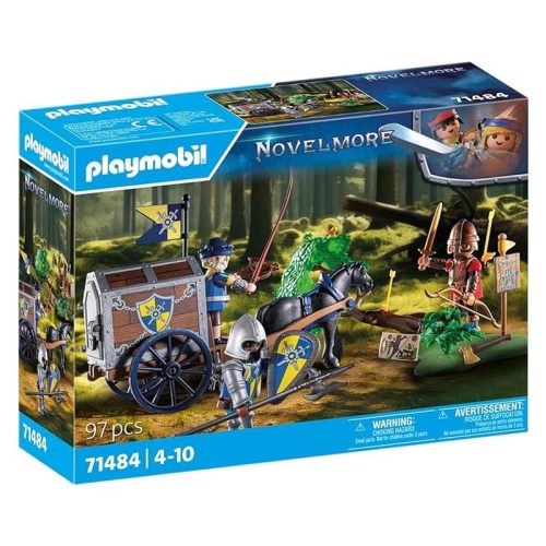 Playmobil Novelmore set Convoy asalto de bandido batalla 71484