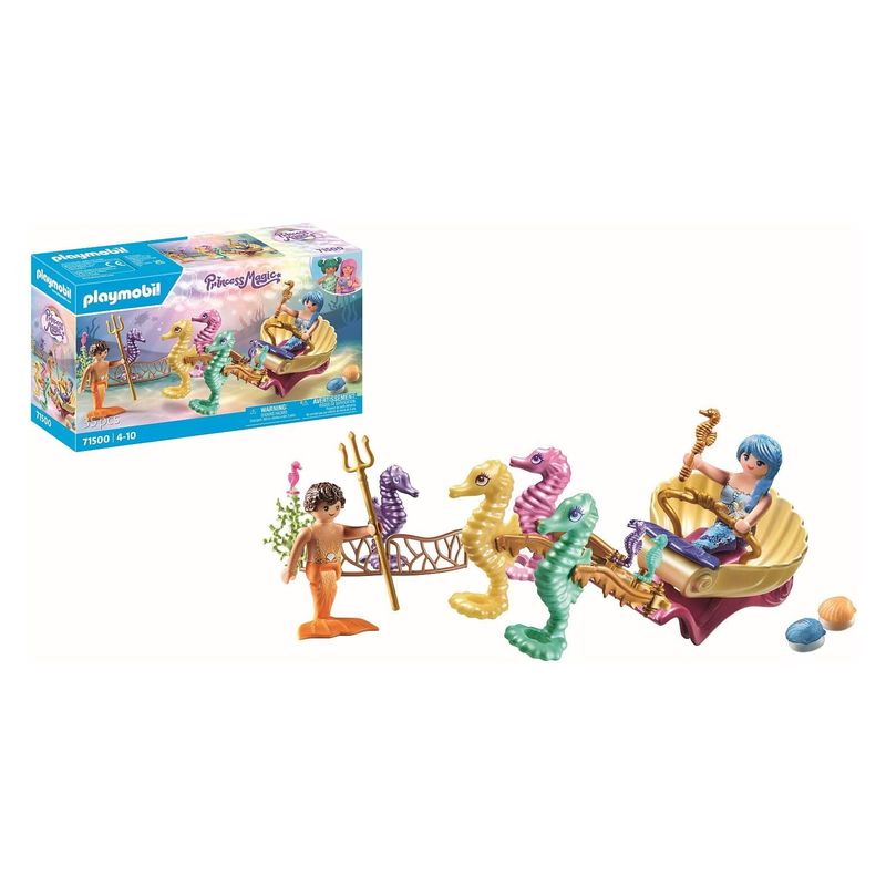 Playmobil set Sirenas con caballitos de mar Princess Magic 71500 - Imagen 2