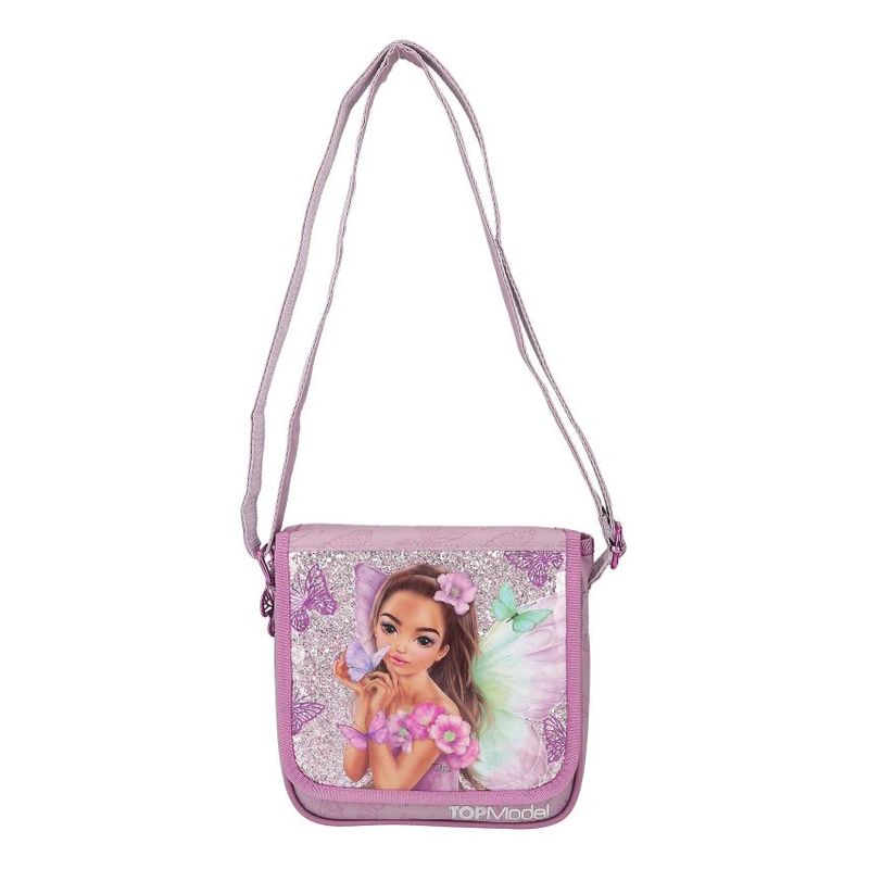 Bandolera Fairy Love Top Model pequeña malva con solapa 12778 DEPESCHE - Imagen 2