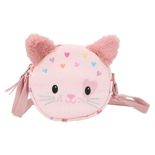 Bandolera rosa Princess Mimi 12805 Depesche Kitty Love con carita gato