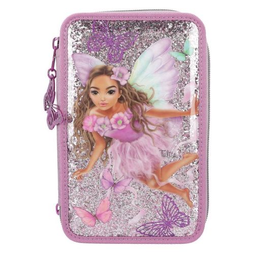 Estuche triple TOP Model edición Fairy Love con material escolar incluido