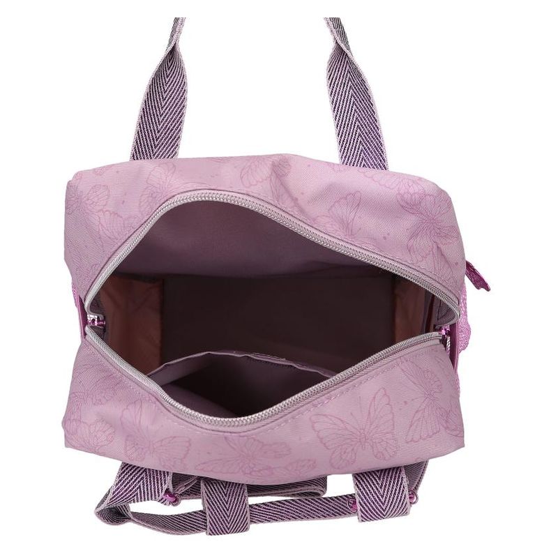Mini mochila con ilustraciones Top Model Fairy Love adornada con purpurina - Imagen 3