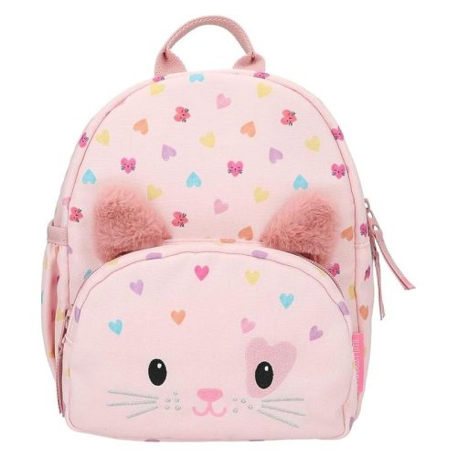 Mochila rosa 25cm Depesche 12804 Princess Mimi Kitty Love correa ajustable