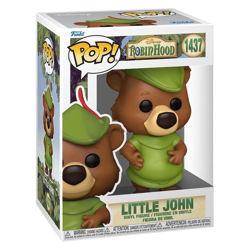 Figura Funko Pop de Little John de Robin Hood de Disney FFK75911 - Imagen 2