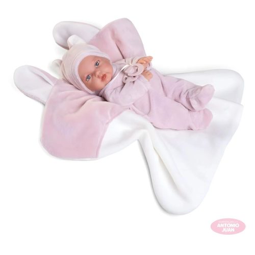 Muñeco Antonio Juan Petit blandito 27 cm con mantita de zorrito 2439